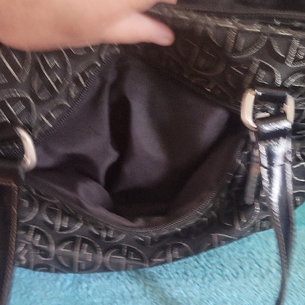Giani Bernini Black Shoulder Bag - Picture 8 of 11